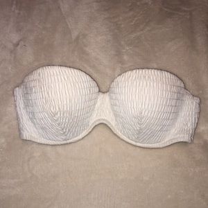 VICTORIAS SECRET SWIM strapless bikini top